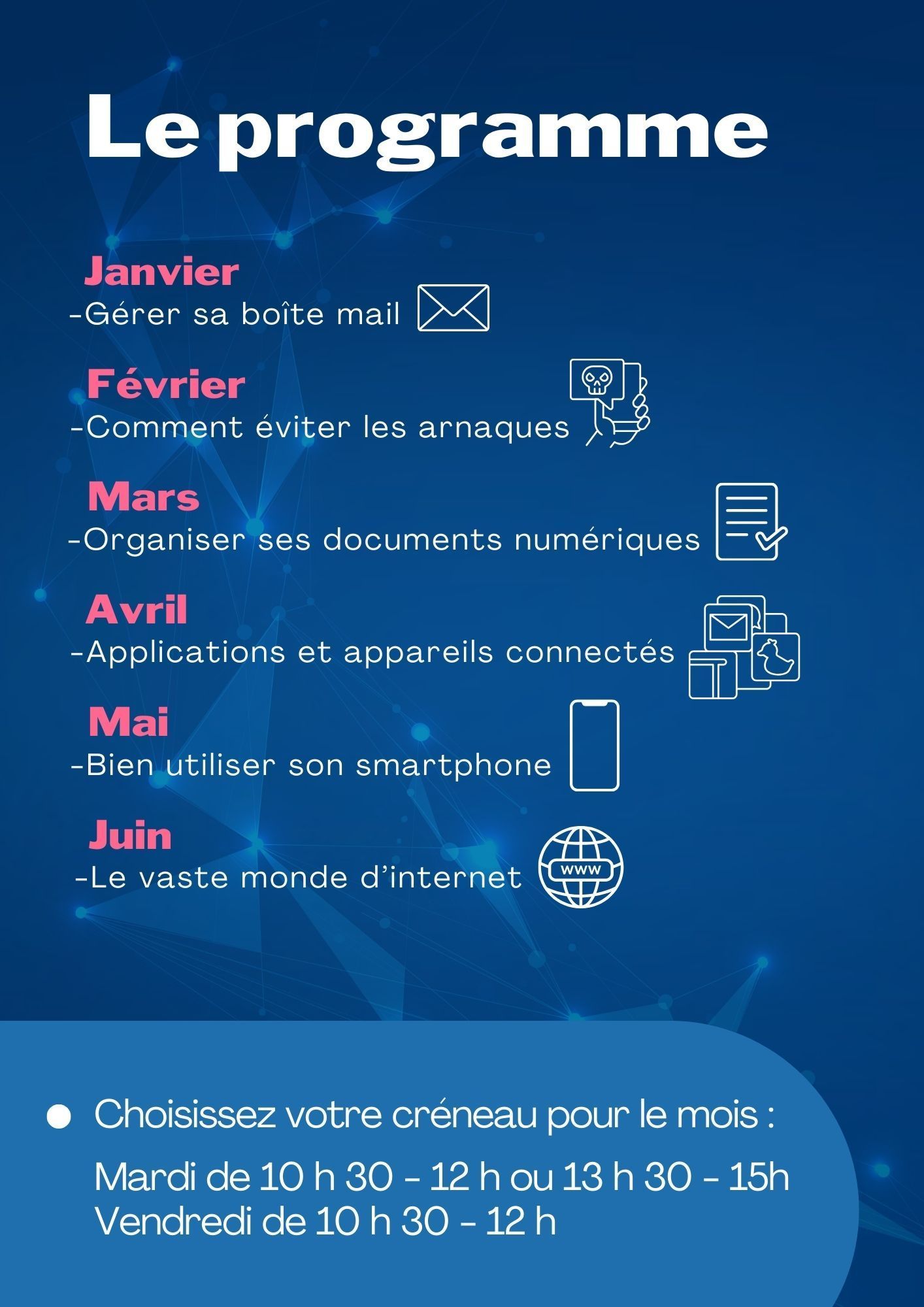 Ateliers Numériques flyers verso copy